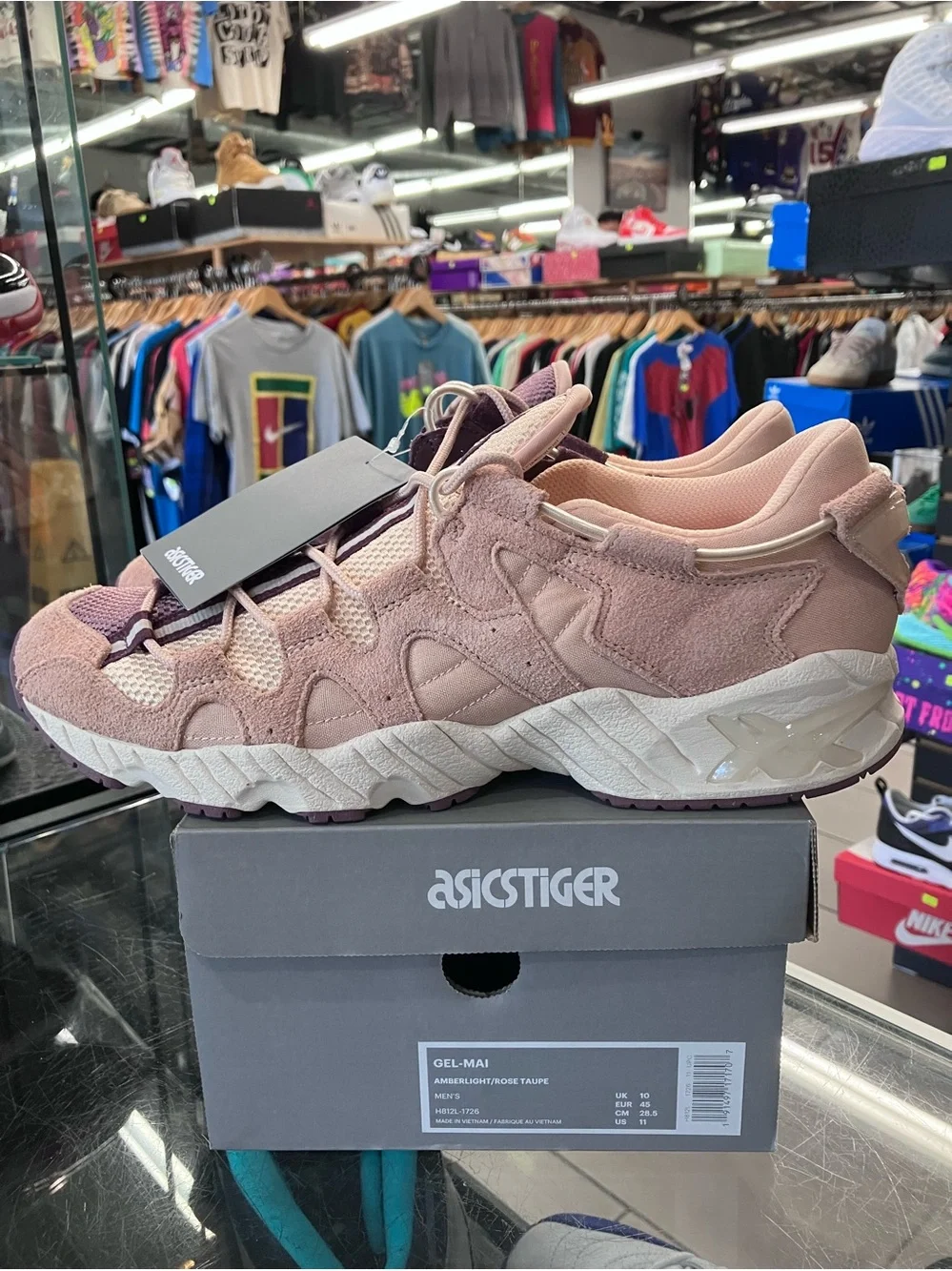 ASICS Gel-Mai Amberlight Rose Taupe Size 11